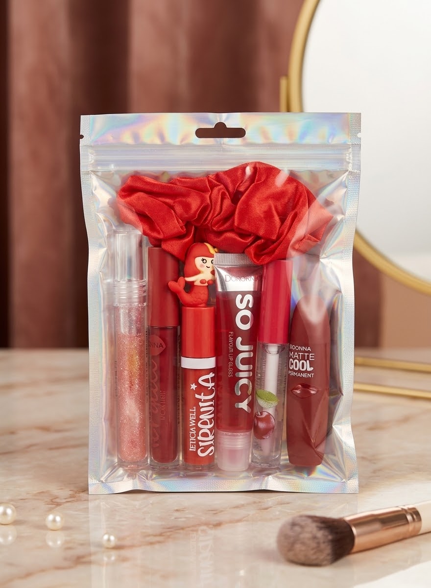 Pack  labiales Rojo,  Pura pasión
