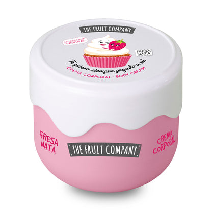 Crema Corporal Fresa Nata – The Fruit Company | Hidratación Dulce y Aroma Irresistible